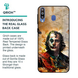 Psycho Villain Glass Case for Samsung Galaxy M40