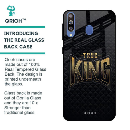 True King Glass Case for Samsung Galaxy M40