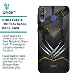 Black Warrior Glass Case for Samsung Galaxy M40