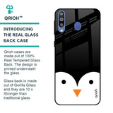Cute Penguin Glass Case for Samsung Galaxy M40