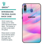Colorful Waves Glass case for Samsung Galaxy M40