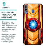 Arc Reactor Glass Case for Samsung Galaxy M40
