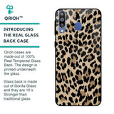 Leopard Seamless Glass Case For Samsung Galaxy M40