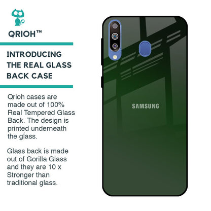 Deep Forest Glass Case for Samsung Galaxy M40
