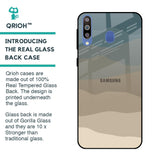 Abstract Mountain Pattern Glass Case for Samsung Galaxy M40