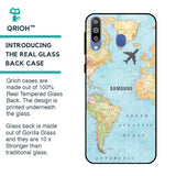Fly Around The World Glass Case for Samsung Galaxy M40
