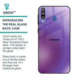 Ultraviolet Gradient Glass Case for Samsung Galaxy M40