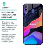 Colorful Fluid Glass Case for Samsung Galaxy M40