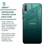 Palm Green Glass Case For Samsung Galaxy M40