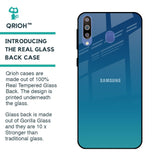 Celestial Blue Glass Case For Samsung Galaxy M40