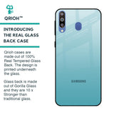 Arctic Blue Glass Case For Samsung Galaxy M40