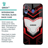 Quantum Suit Glass Case For Samsung Galaxy M40