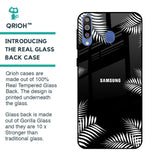 Zealand Fern Design Glass Case For Samsung Galaxy M40
