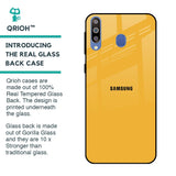 Fluorescent Yellow Glass case for Samsung Galaxy M40