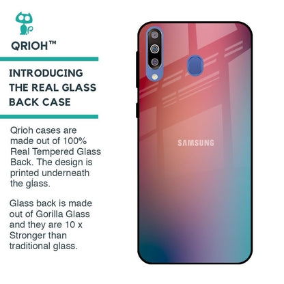 Dusty Multi Gradient Glass Case for Samsung Galaxy M40