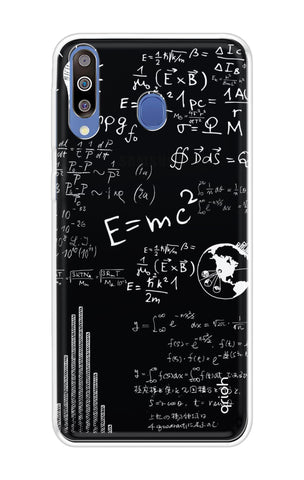 Equation Doodle Samsung Galaxy M40 Back Cover