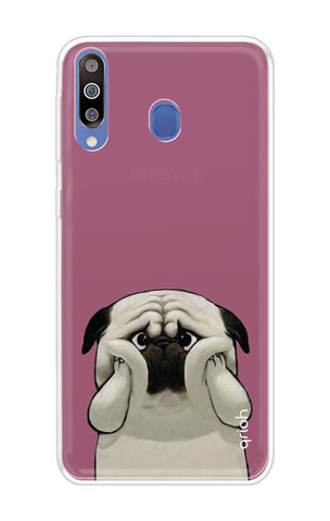 Chubby Dog Samsung Galaxy M40 Back Cover