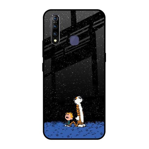 Night Sky Star Vivo Z1 Pro Glass Back Cover Online