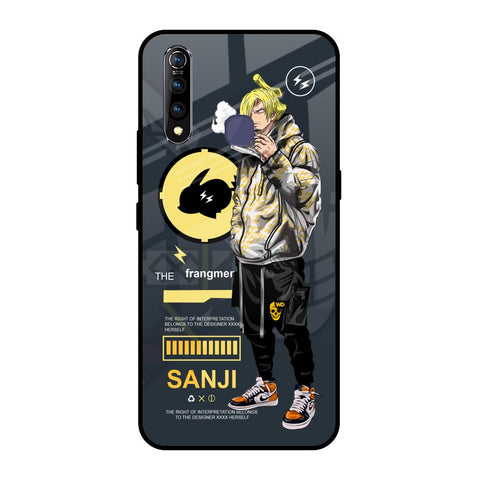 Cool Sanji Vivo Z1 Pro Glass Back Cover Online