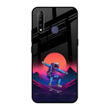 Retro Astronaut Vivo Z1 Pro Glass Back Cover Online