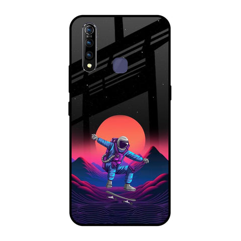 Retro Astronaut Vivo Z1 Pro Glass Back Cover Online
