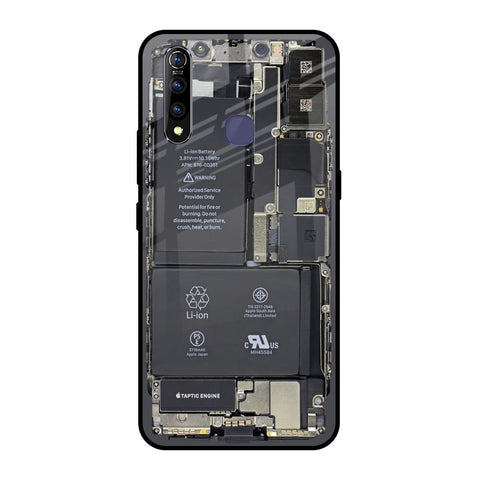 Skeleton Inside Vivo Z1 Pro Glass Back Cover Online