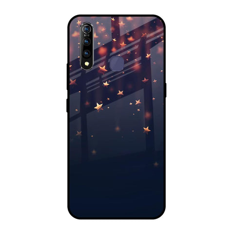 Falling Stars Vivo Z1 Pro Glass Back Cover Online