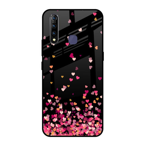Heart Rain Fall Vivo Z1 Pro Glass Back Cover Online