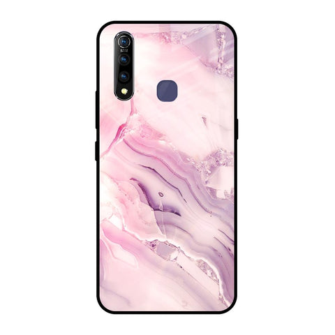 Diamond Pink Gradient Vivo Z1 Pro Glass Back Cover Online
