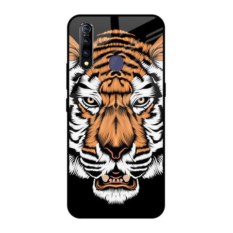 Angry Tiger Vivo Z1 Pro Glass Back Cover Online