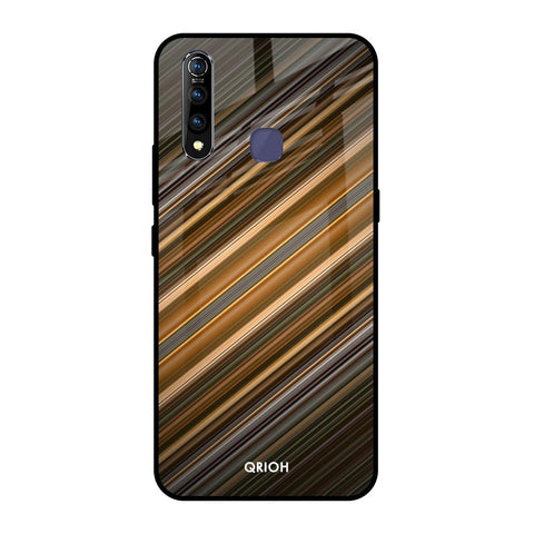 Diagonal Slash Pattern Vivo Z1 Pro Glass Back Cover Online