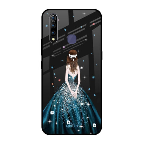 Queen Of Fashion Vivo Z1 Pro Glass Back Cover Online
