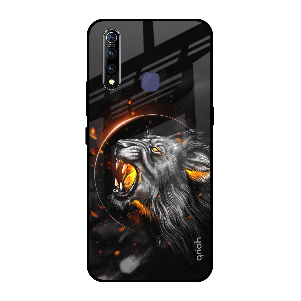 Aggressive Lion Vivo Z1 Pro Glass Back Cover Online