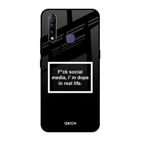 Dope In Life Vivo Z1 Pro Glass Back Cover Online