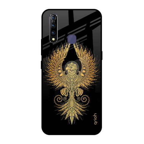 Mythical Phoenix Art Vivo Z1 Pro Glass Back Cover Online