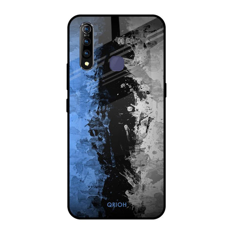 Dark Grunge Vivo Z1 Pro Glass Back Cover Online