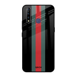 Vertical Stripes Vivo Z1 Pro Glass Back Cover Online