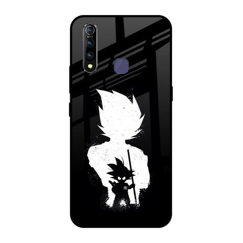 Monochrome Goku Vivo Z1 Pro Glass Back Cover Online