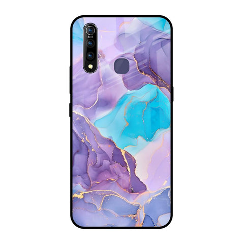 Alcohol ink Marble Vivo Z1 Pro Glass Back Cover Online