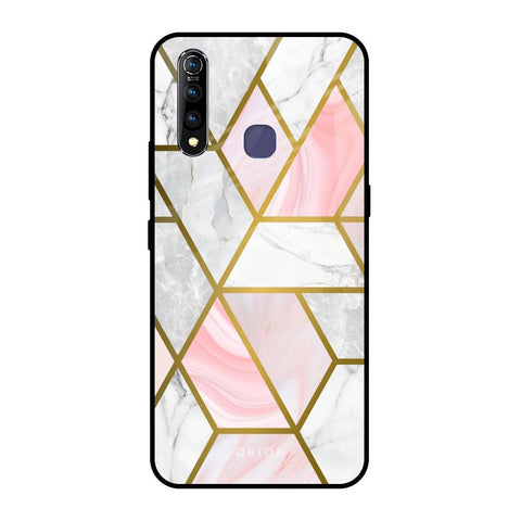 Geometrical Marble Vivo Z1 Pro Glass Back Cover Online