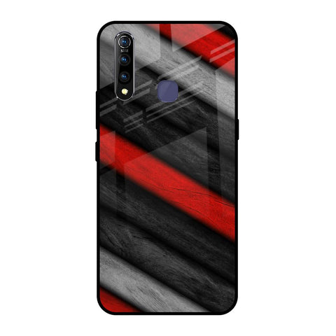 Soft Wooden Texture Vivo Z1 Pro Glass Back Cover Online