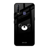 Cute Bear Vivo Z1 Pro Glass Back Cover Online