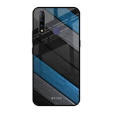Multicolor Wooden Effect Vivo Z1 Pro Glass Back Cover Online