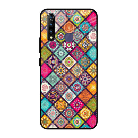 Multicolor Mandala Vivo Z1 Pro Glass Back Cover Online