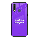 Make it Happen Vivo Z1 Pro Glass Back Cover Online