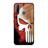 Red Skull Vivo Z1 Pro Glass Back Cover Online