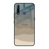 Abstract Mountain Pattern Vivo Z1 Pro Glass Back Cover Online