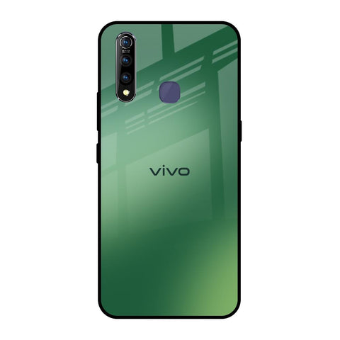 Green Grunge Texture Vivo Z1 Pro Glass Back Cover Online
