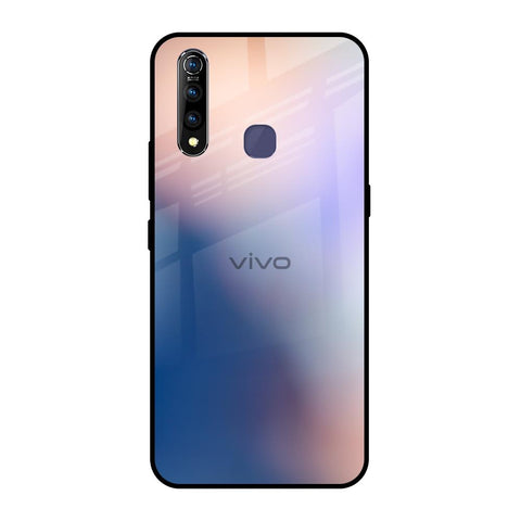 Blue Mauve Gradient Vivo Z1 Pro Glass Back Cover Online