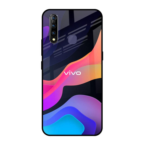Colorful Fluid Vivo Z1 Pro Glass Back Cover Online
